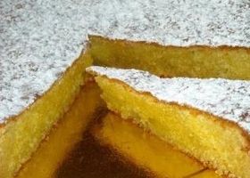 Torta caprese limone e cioccolato bianco