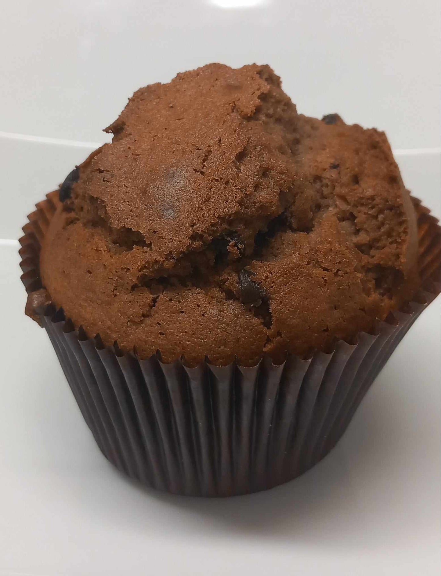 Muffin al cacao e gocce di cioccolato